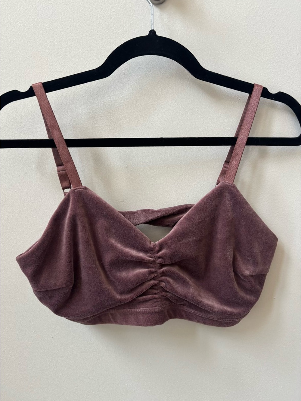 Joy Lab Mauve Wireless Bralette Size XL
